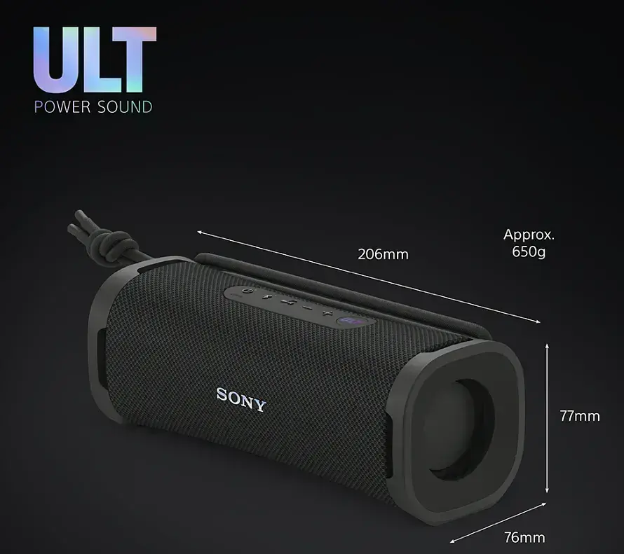 Акустика портативная — колонка бездротова Sony ULT Field 1 (SRSULT10B.CE7) чорна - фото 9