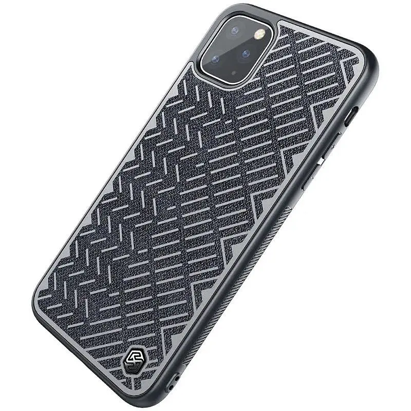Чохол-накладка Nillkin Herringbone Case Apple iPhone 11 Pro Black - фото 3