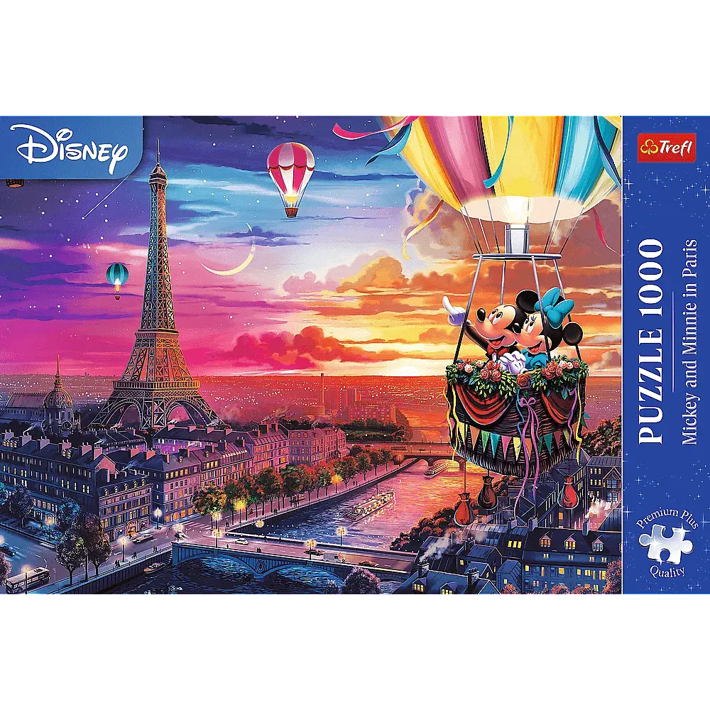 Пазл Міккі та Мінні в Парижі - 1000 шт. TREFL 10917 - фото 3