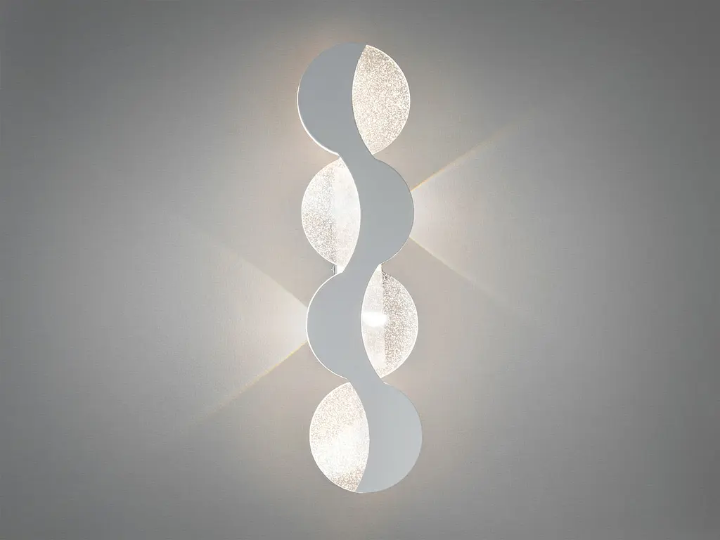 Бра настінне LED Diasha 9091/400WH 25W 1375 лм 3000K білий акрил метал для дому - фото 2