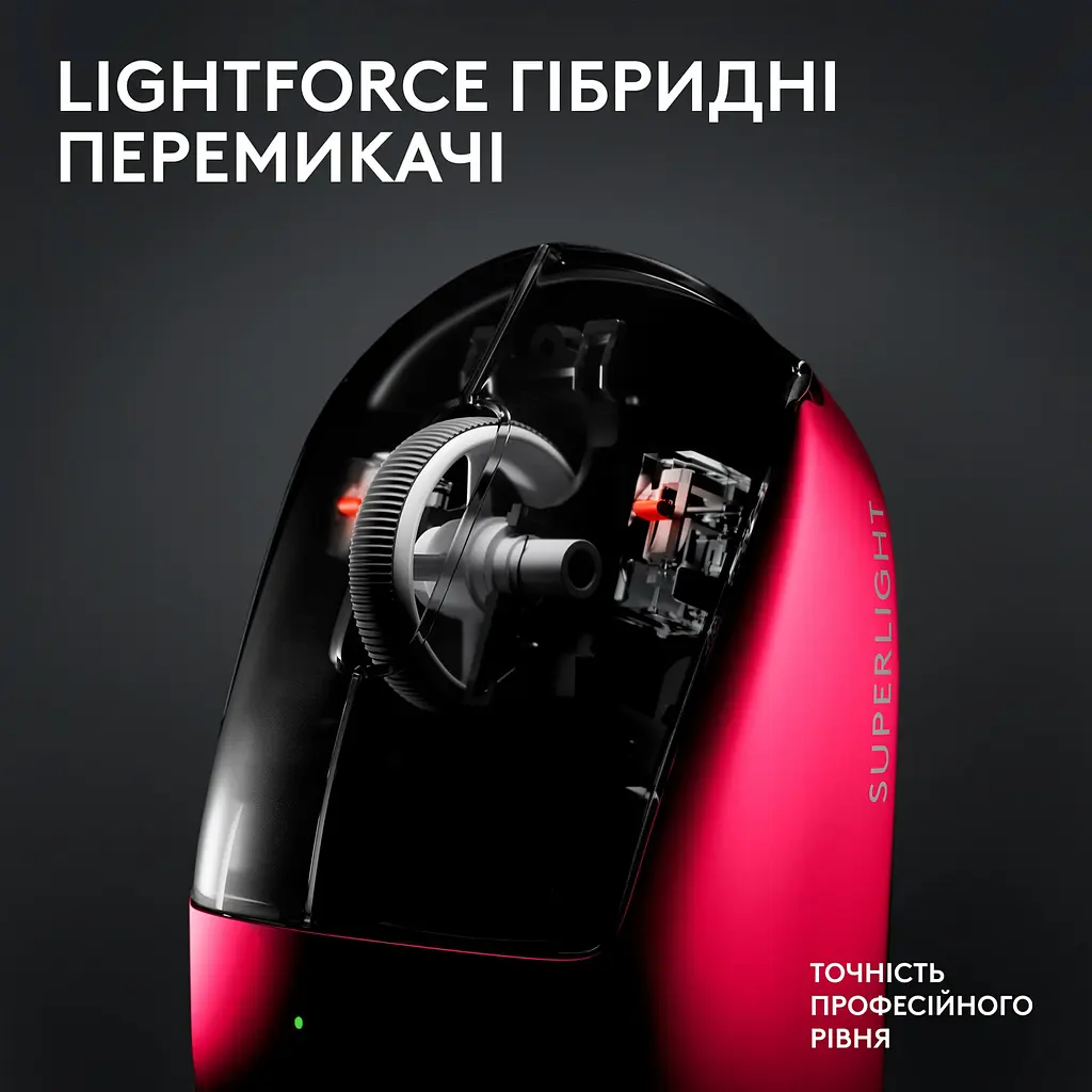 Миша комп'ютерна Logitech G Pro X Superlight 2 Lightspeed Wireless Magenta (910-006797, 910-006799) - фото 7