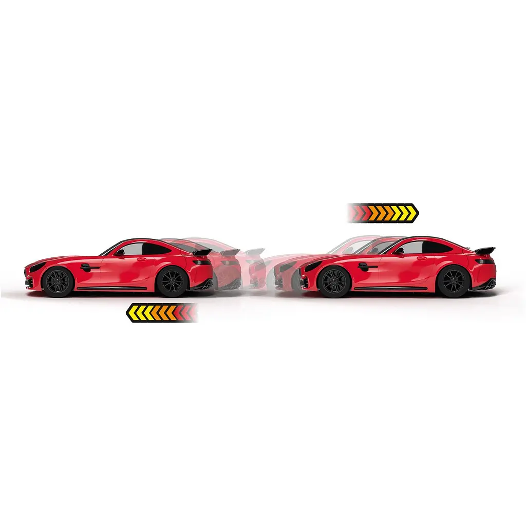 Збірна модель Revell Mercedes-AMG GT R Red Car рівень 1 масштаб 1:43, 10 деталей (RVL-23154) - фото 4