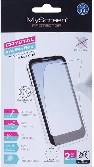 Захисна плівка MyScreen Lenovo S90 antiReflex antiBacterial (матова) (SPMSLENS90ARAB) - фото 2