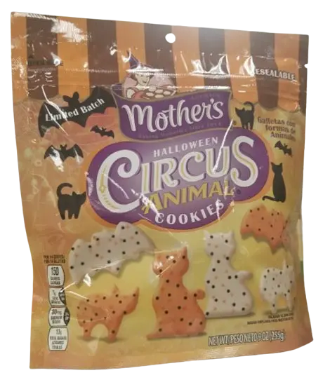Печиво у формі тварин Mother's Halloween Circus Animal Cookies 255 г - фото 7