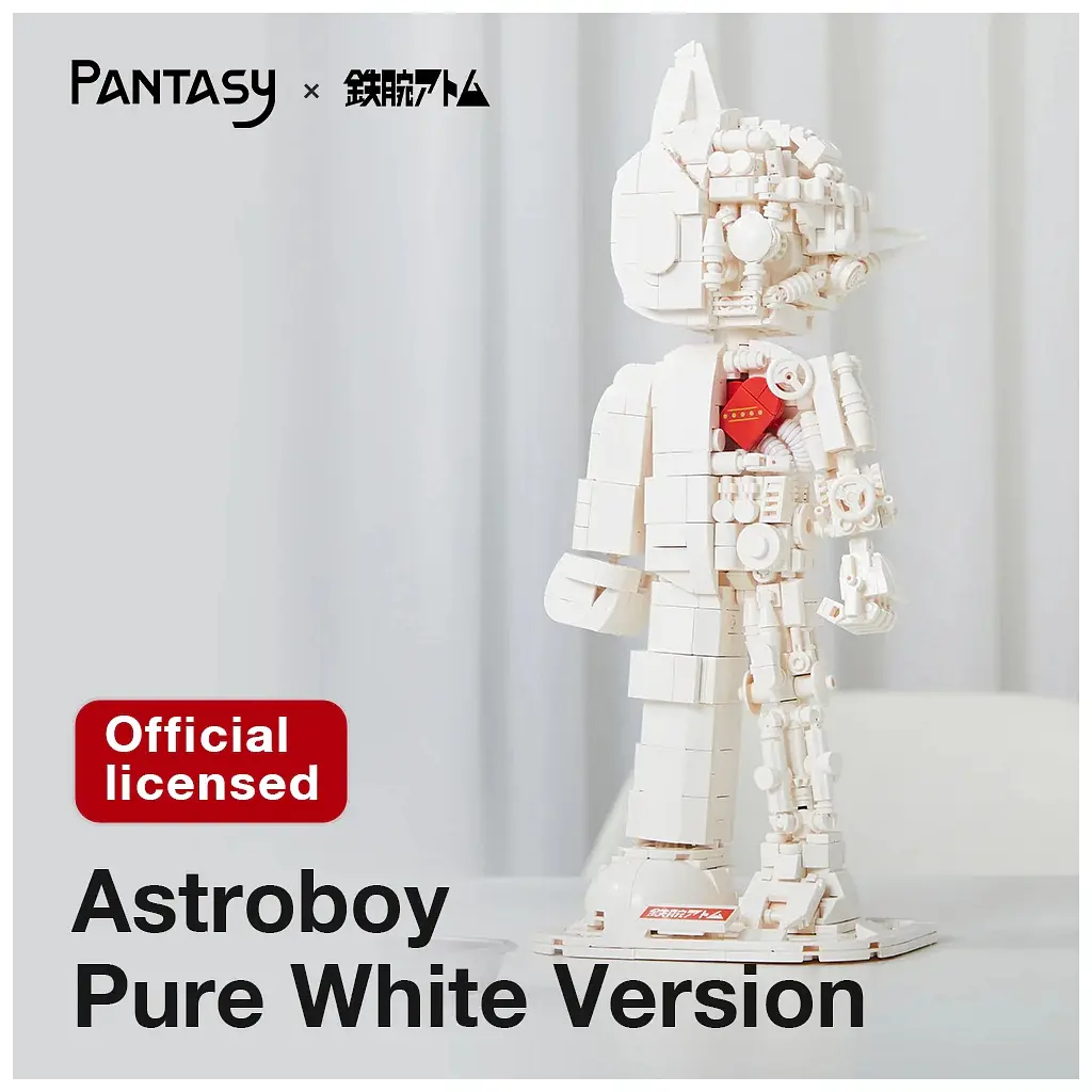 Конструктор Pantasy Astro Boy: Чисто біла версія (86206) - фото 3