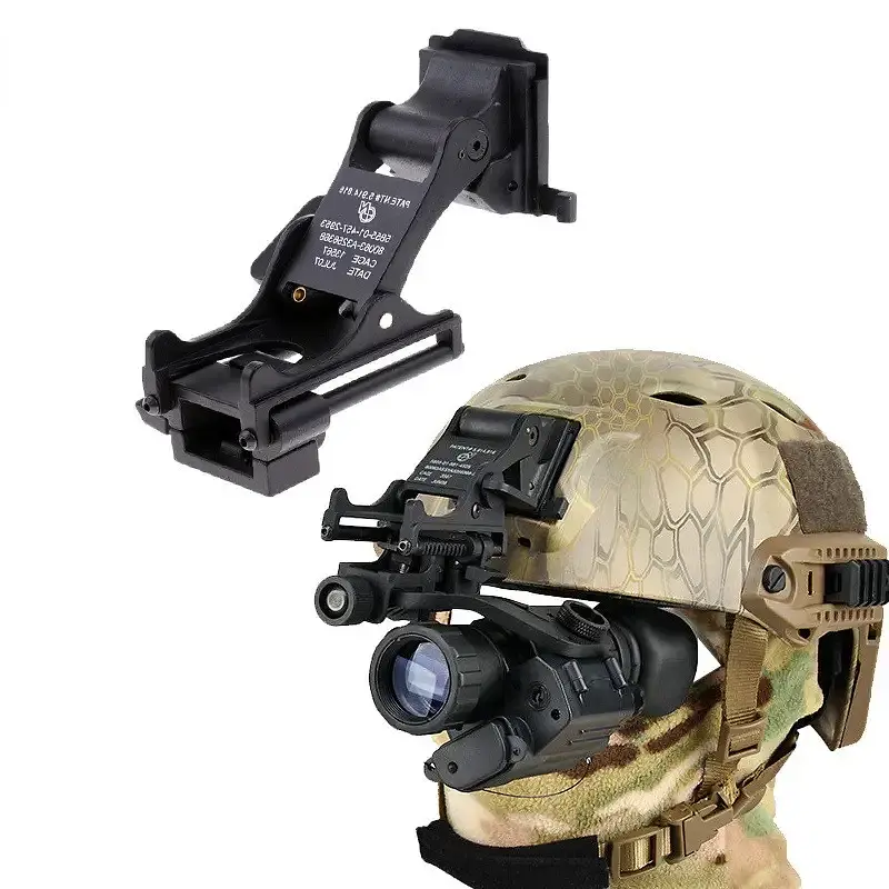 Прибор ночного видения Night Vision PVS-14 4х (до 400м) с креплениями на шлем - фото 2