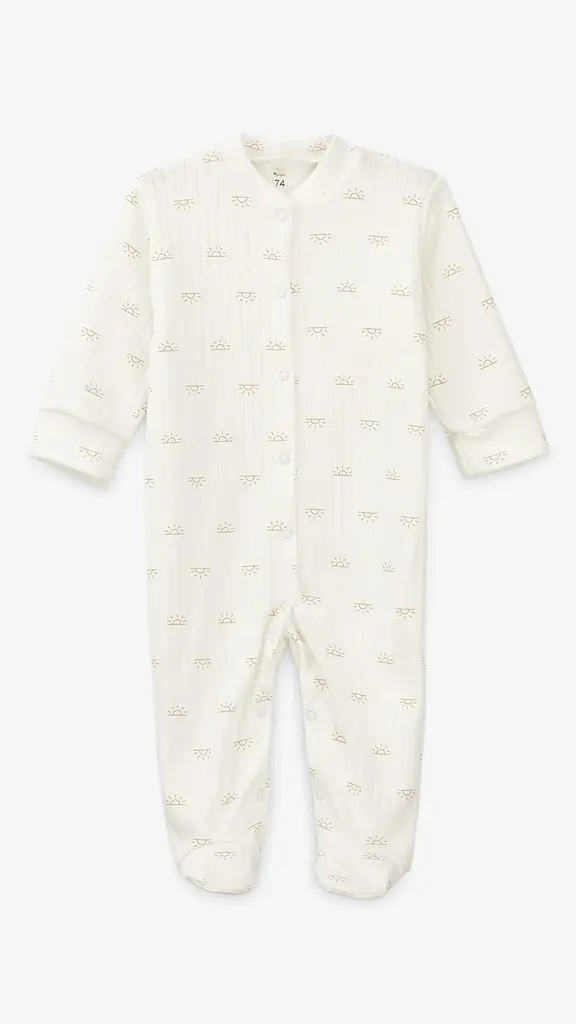 Комбінезон для дівчинки Baby Life P-913-1 74 см Молочний (2000999316425)
