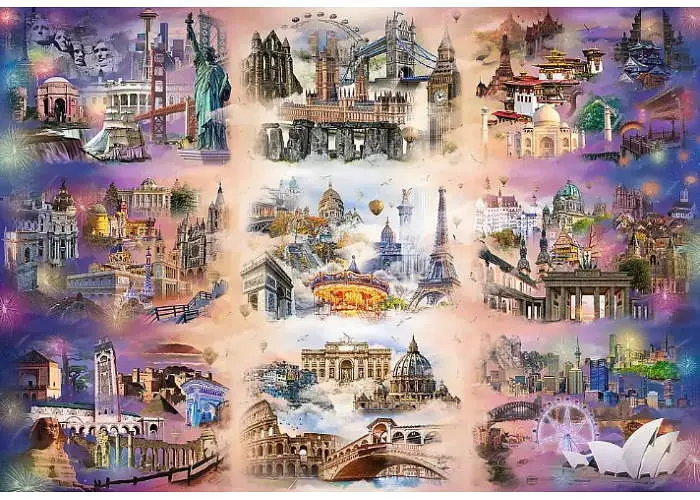 Пазл Trefl Безмежна колекція: Захмарні міста 13500 ел. (81030) - фото 2