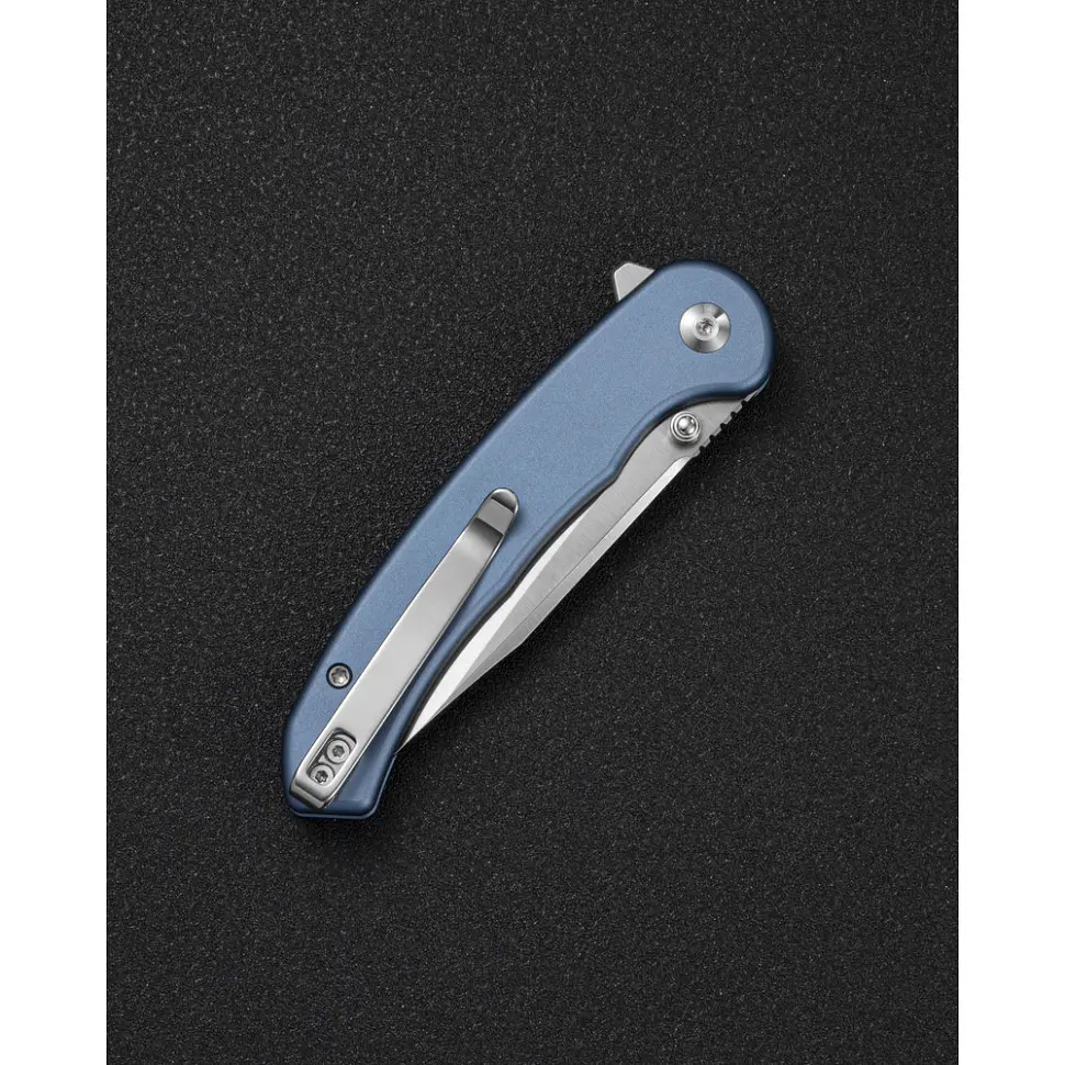 Ніж складаний туристичний Sencut Ingot (8.2 см) D2 / Aluminum синій - фото 9