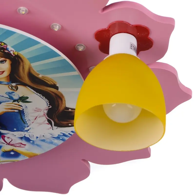 Люстра потолочная Brille для детской E14 40W Mix PN (KL-416C/3) - фото 2