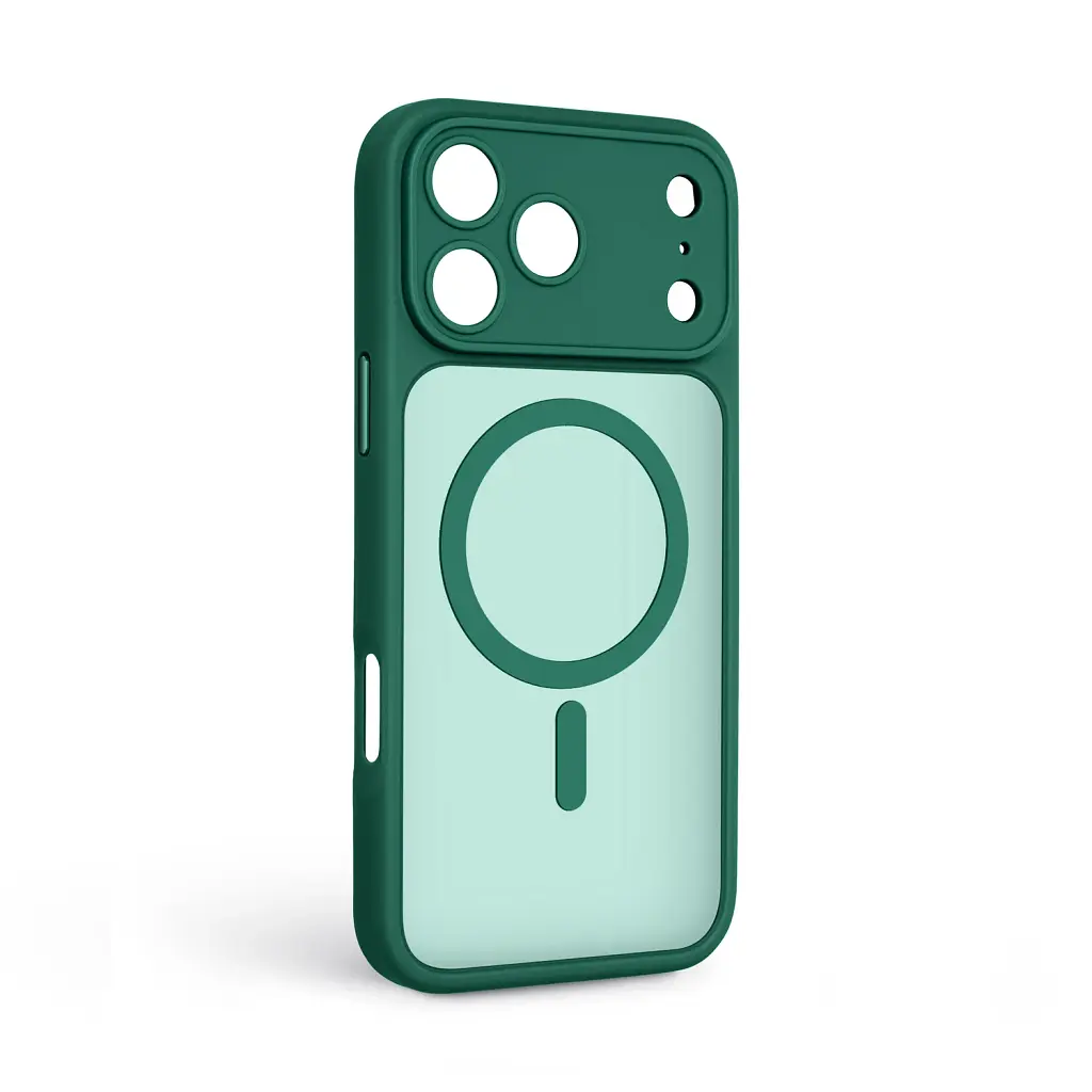 Чохол ArmorStandart Lush MagCase для Apple iPhone 17 Pro Max Dark Green - фото 2