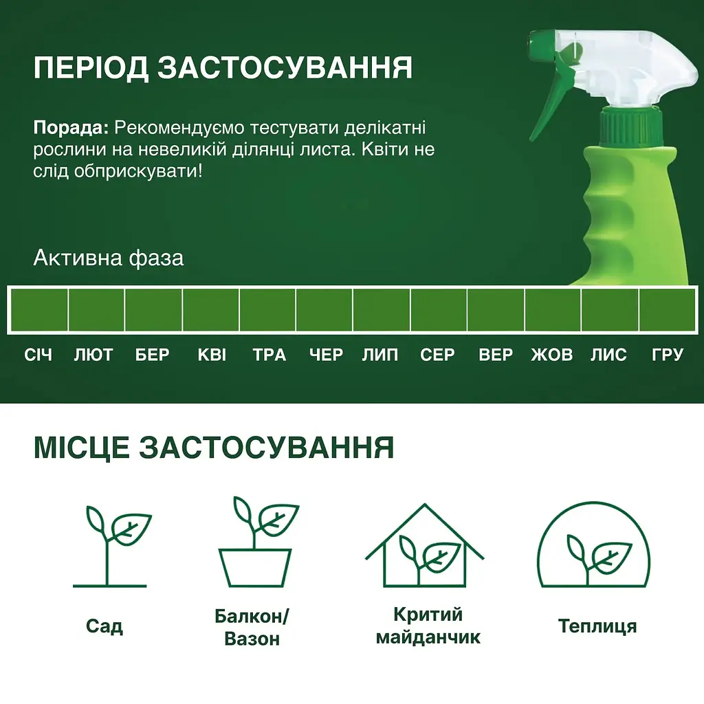 Спрей від хвороб і шкідників COMPO Complete® 2 в 1 500 мл - фото 6