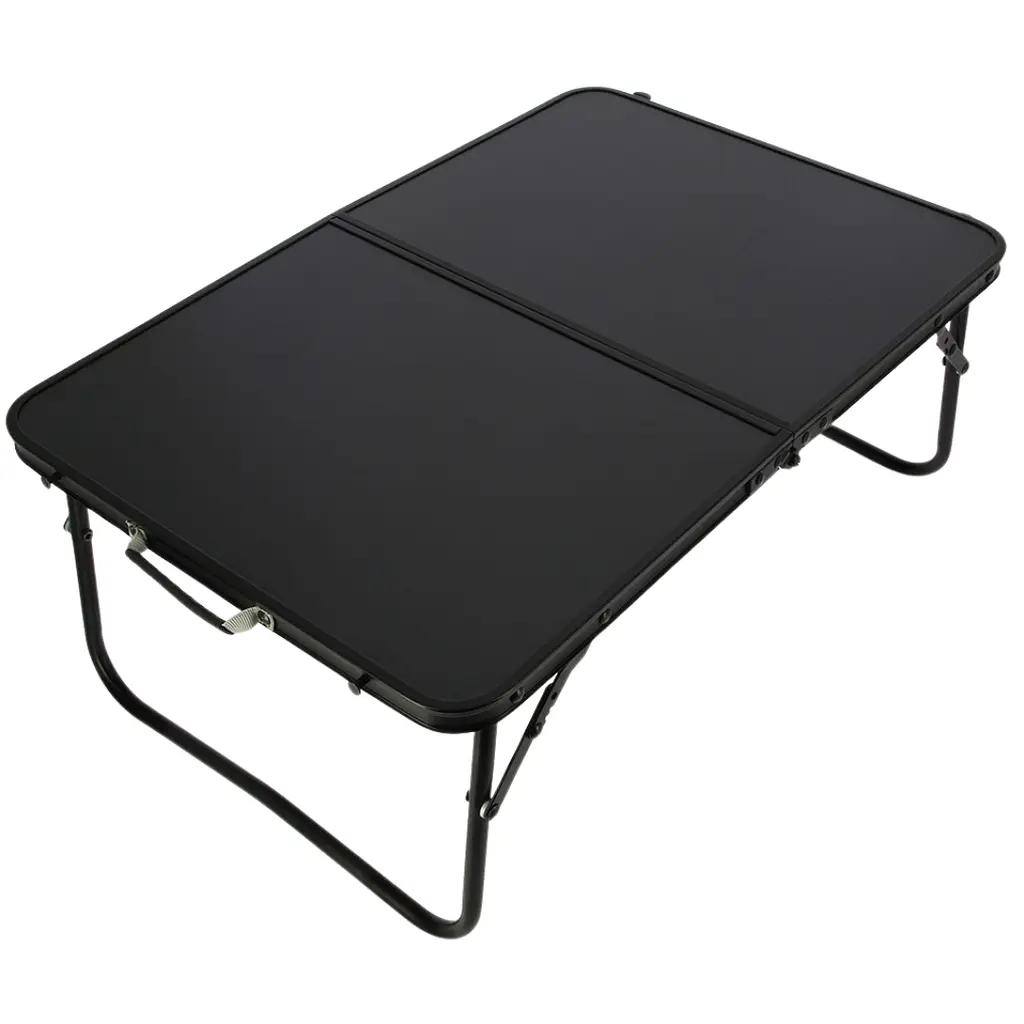 Стіл туристичний Chomik Garden Line HOLMEN 60x40x26,5см складаний чорний - фото 4