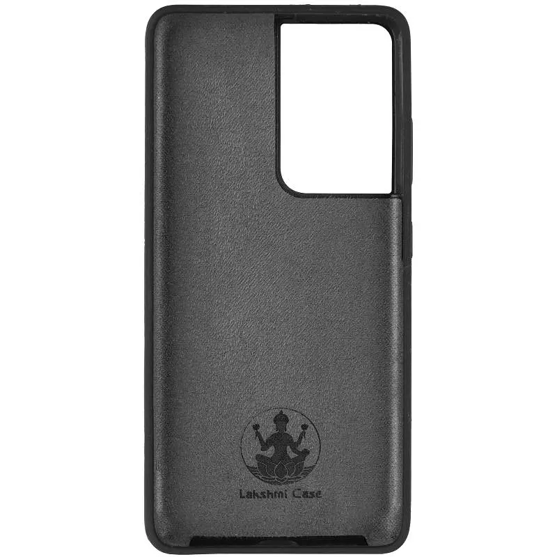 Чохол Silicone Cover Ummi Lakshmi (AA) для Samsung Galaxy S21 Ultra Чорний / Black - фото 3