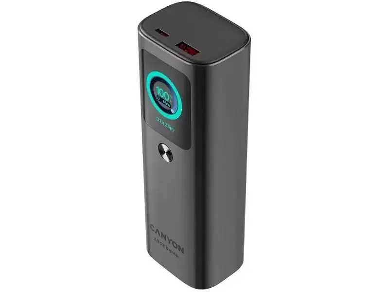 Зовнішній акумулятор (Power Bank) Canyon OnPower 265 165W 20000mAh Dark Gray (CNS-CPB265DG) - фото 3