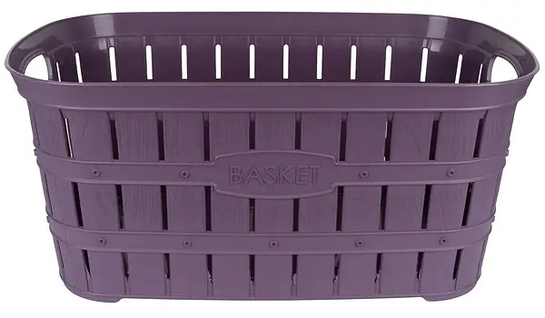 Кошик для білизни Violet House 1040 Бамбу Prune, 40 л, фіолетовий (1040 Бамбу PRUNE 40 л) - фото 3