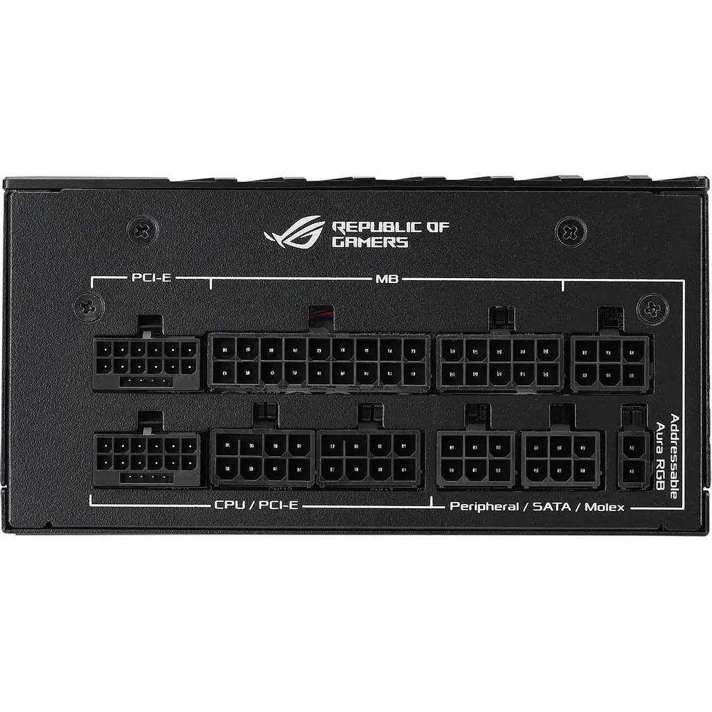 Блок питания ASUS ROG-LOKI-1200T-SFX-L-GAMING PCIE5 1200W Titanium (90YE00N0-B0NA00) - фото 3
