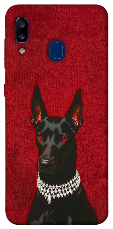 TPU чохол Demsky Premium doberman для Samsung Galaxy A20 / A30