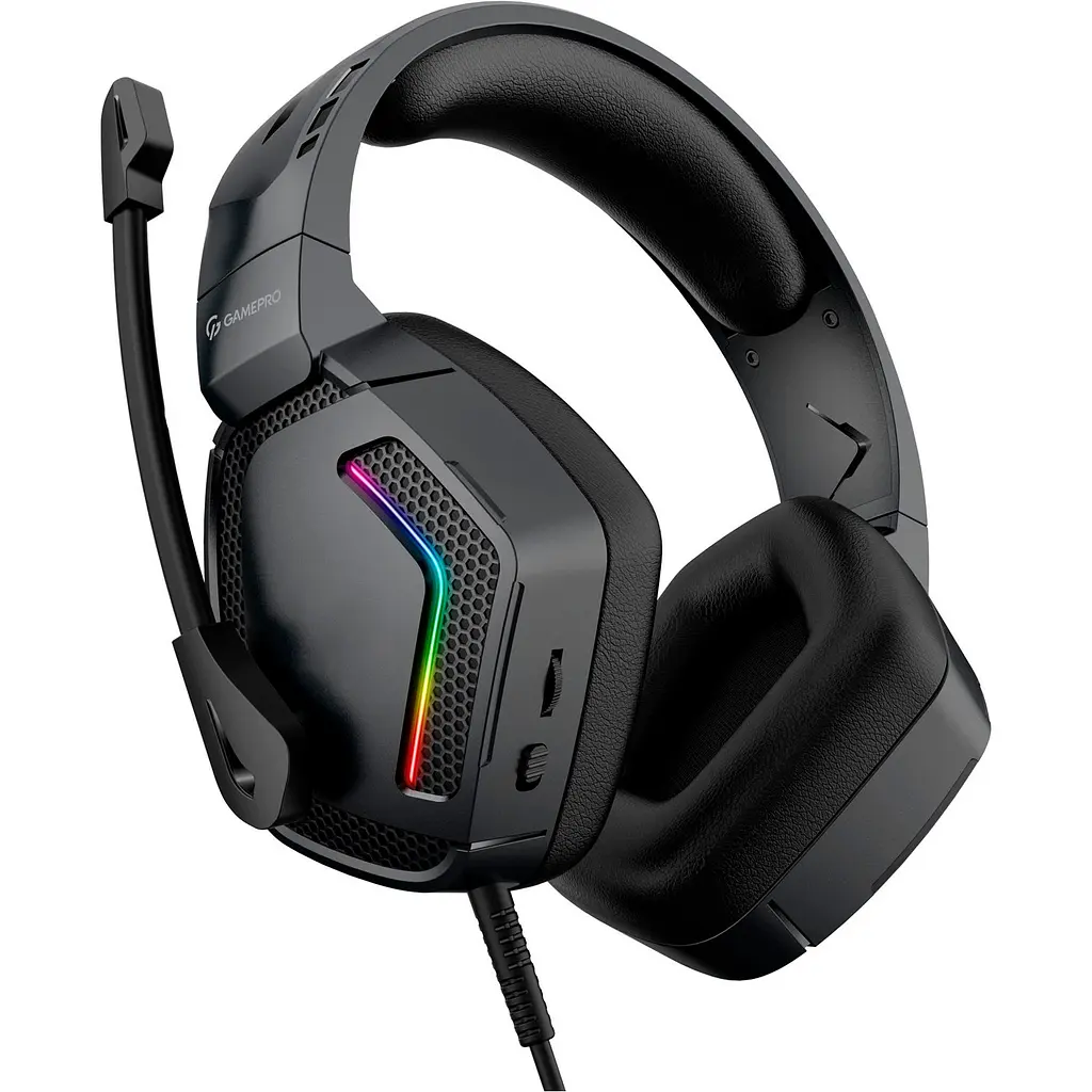 Игровые наушники GamePro HS605 RGB Black [121966] - фото 3