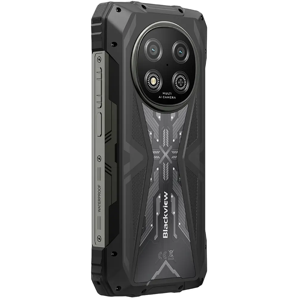 Смартфон Blackview ROCK 2 6.67" HD+ /8GB/256GB/ T8100 /15000mAh / 16+13Мп /IP69K/Black - фото 6