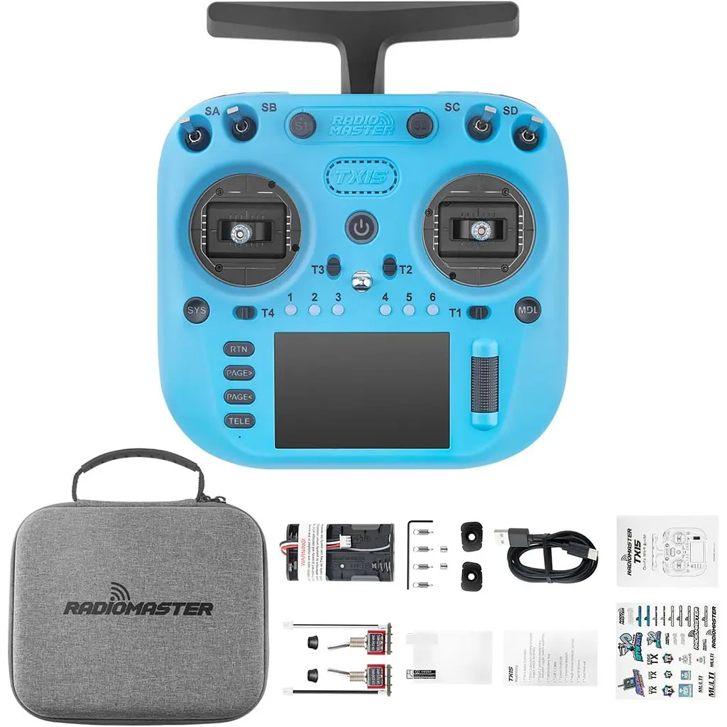 Пульт керування RadioMaster TX15 ELRS M2 Blue (HP0157.0110-BLU) [151058] - фото 4