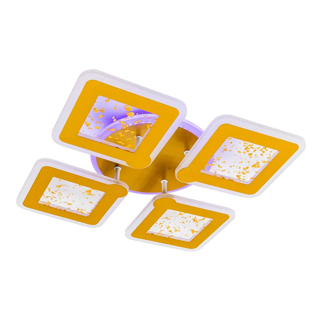 Люстра светодиодная Valeso V K39977-4 1 GD с пультом - фото 3