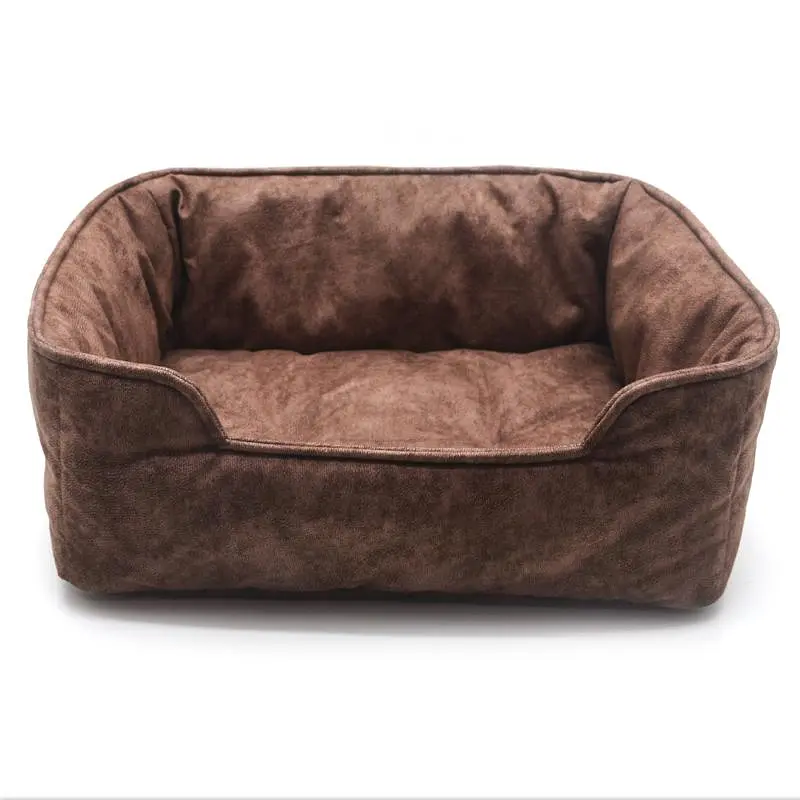 Лежак для собак и кошек Zoo-hunt Форест двухсторонний коричневый №1 40х50х19 см - фото 2