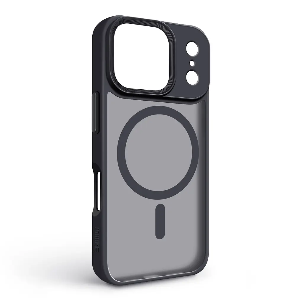 Чехол для Apple iPhone 17 Pro, Uniq MagCase, черный, противоударный, панель-накладка с магсейф, ударопрочный TPU+PC, с магнитом MagSafe, поддержка полноценной беспроводной зарядки, ArmorStandart (ARM86266) - фото 2