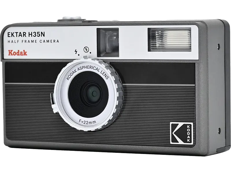 Плівкова фотокамера Kodak EKTAR H35N Camera Striped Black - фото 2