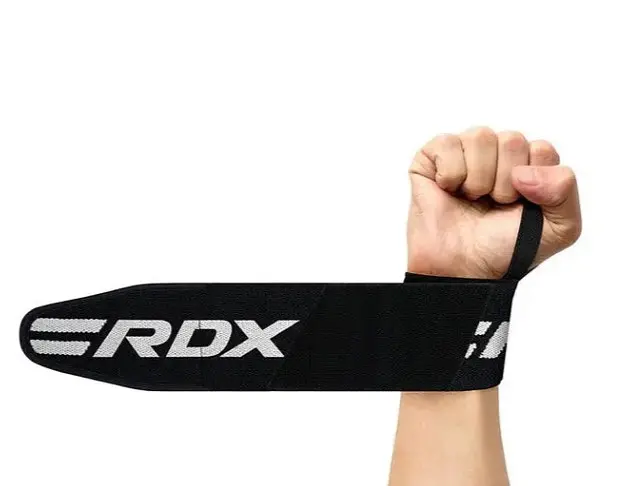 Бинти для зап'ясть (кистьові бинти) RDX W2 Gym Wrist Wraps Black Pro (WAH-W2B) - фото 3