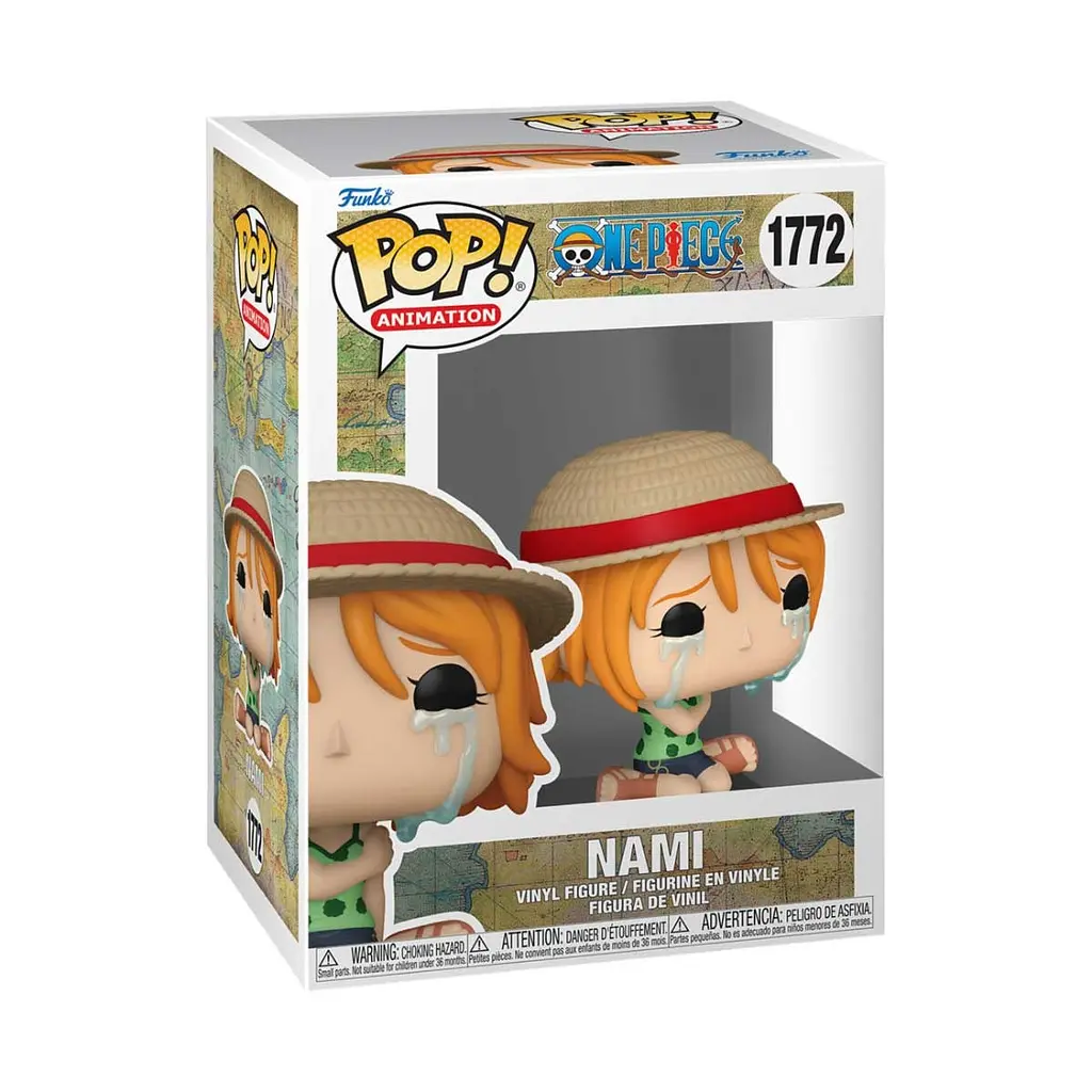 Коллекционная фигурка Funko Pop Фанко Поп  Ван пис Нами One Piece Nami 10 см FP OP N 1772 - фото 2