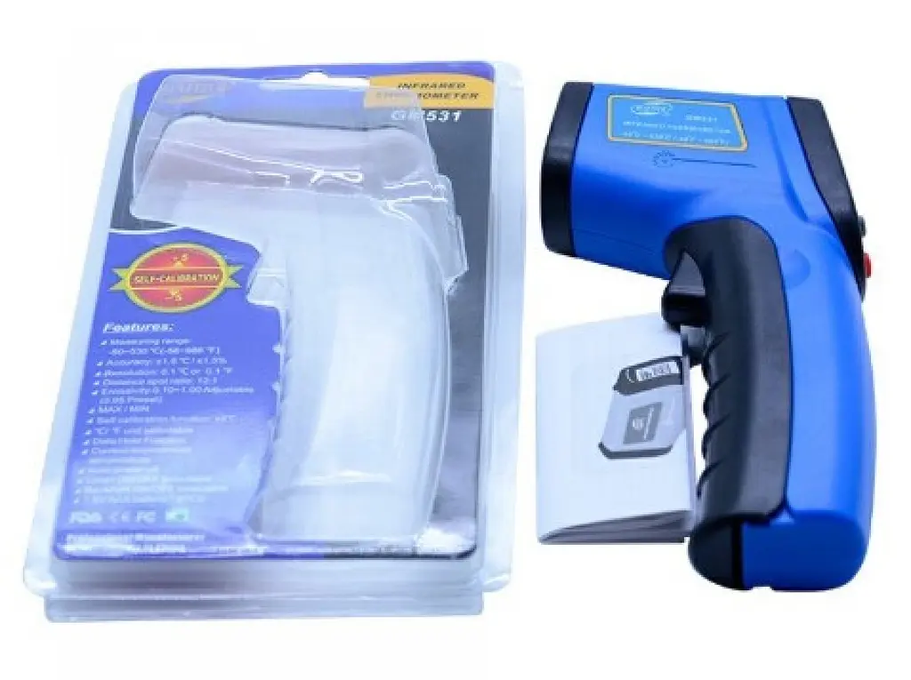 ІЧ пірометр -50-530° C Benetech hoz0008983 - фото 4