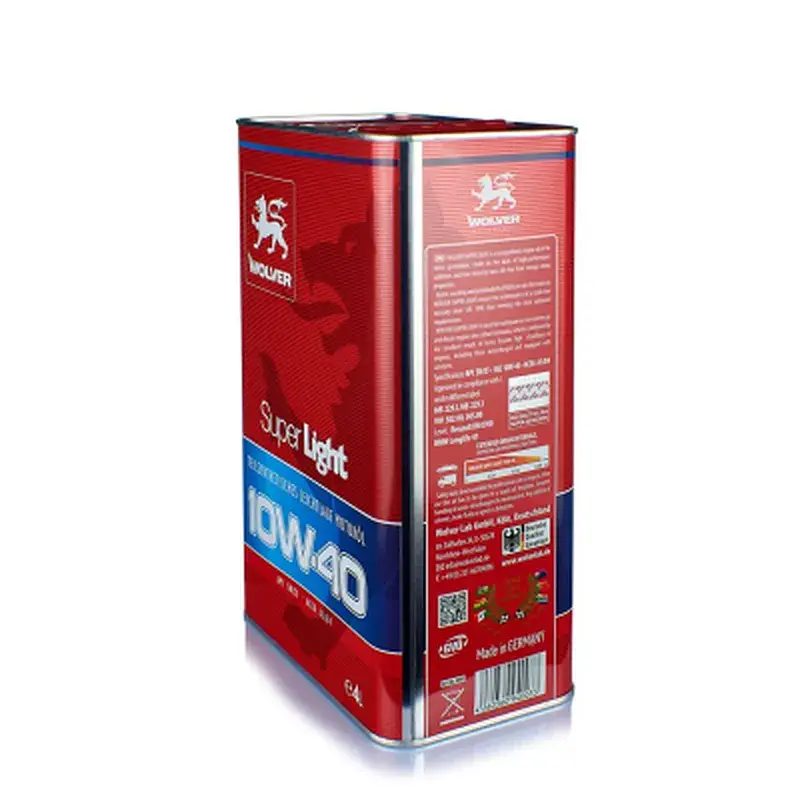 Моторна олива Wolver Super Light 10W-40, 4л (4260360940033) - фото 2