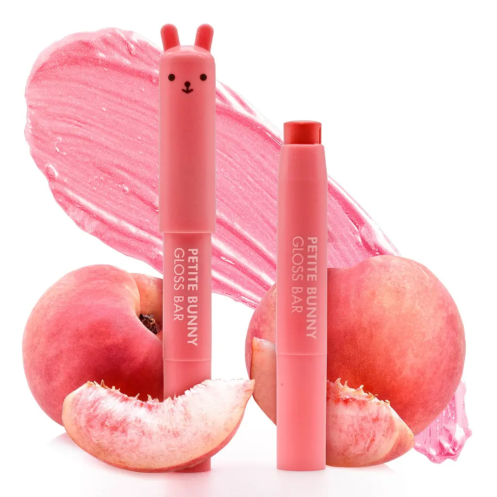 Бальзам для губ Tony Moly Petite Bunny Gloss Bar 05 Персик 2 г - фото 3