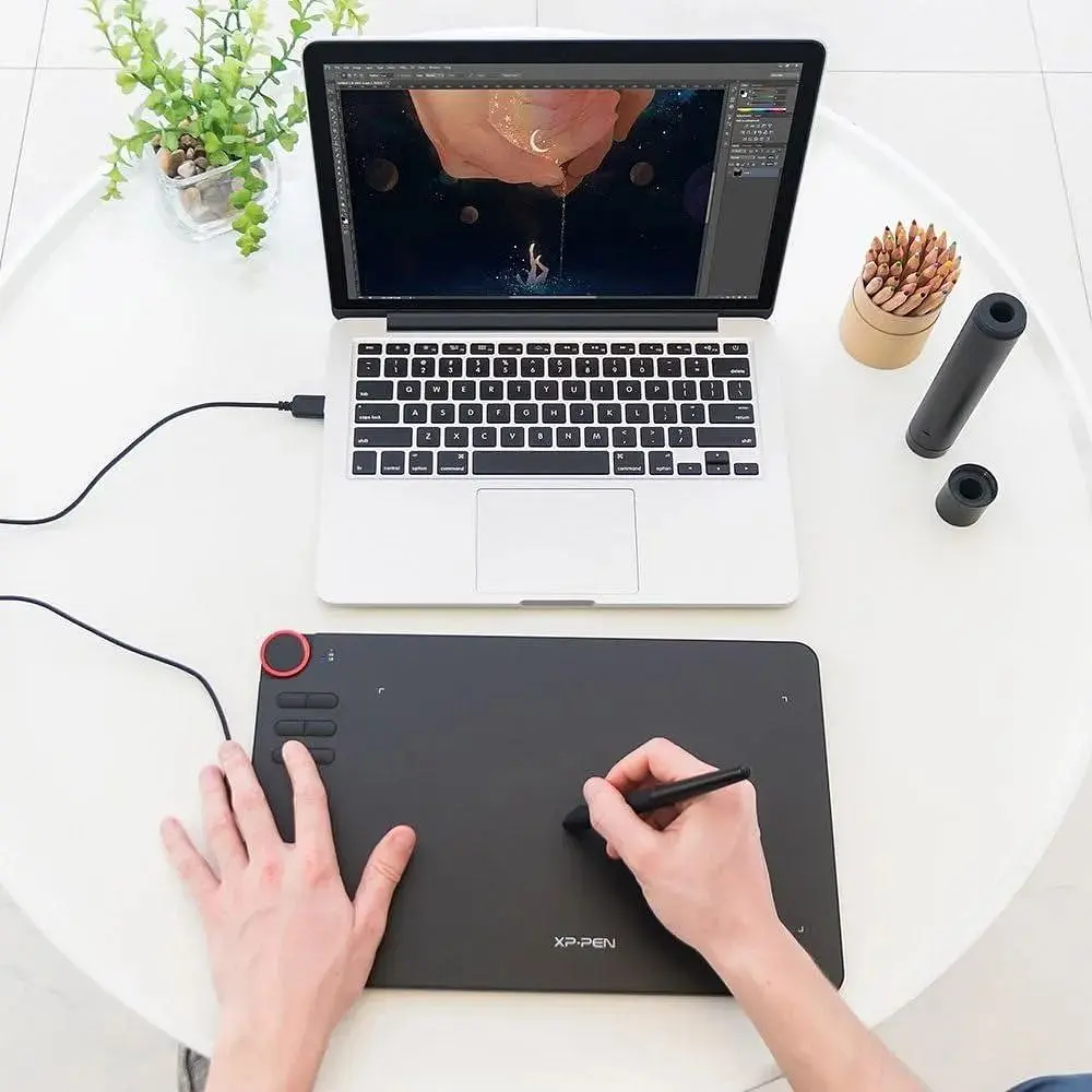 Графический планшет XP-Pen Deco 03 Black [111953] - фото 12
