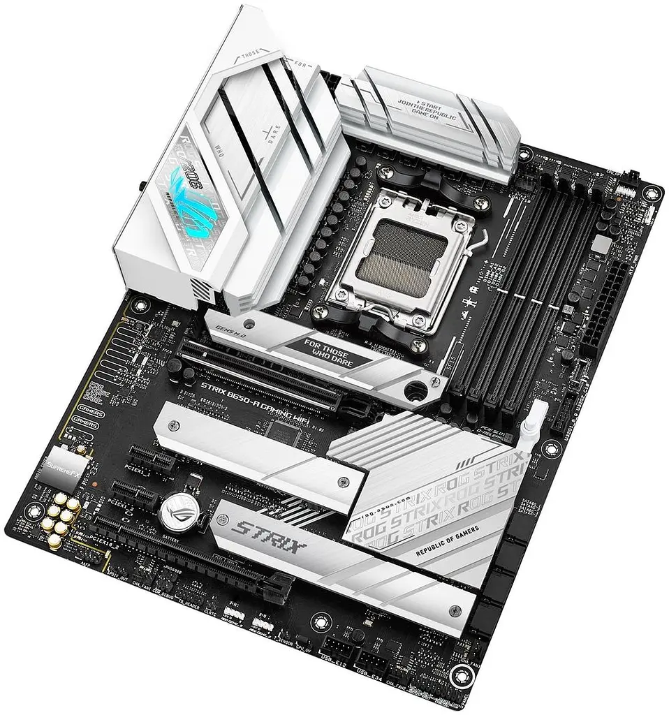 Материнська плата ASUS ROG STRIX B650-A GAMING WIFI (ROG STRIX B650-A GAMING WIFI) (Socket AM5, AMD B650, ATX) - фото 2