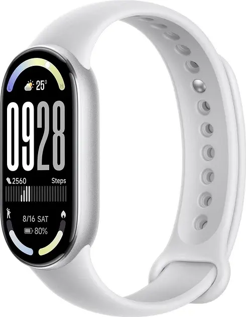 Фітнес-браслет Xiaomi Smart Band 10 Glacier Silver (BHR07PSGL) - фото 3
