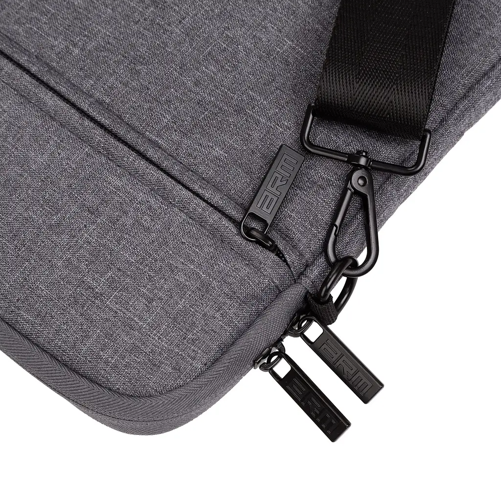 Сумка-чохол для ноутбука 15.6"", dark grey, нейлонова, ділова, міська, плоска з кишенею для аксесуарів, підходить для ноутбуків до 15.6"" або документів, ArmorStandart (ARM71690) - фото 7