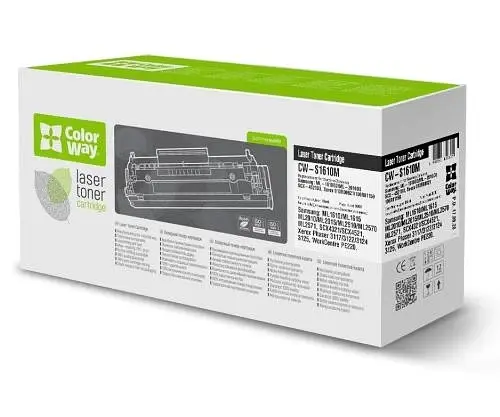 Картридж Samsung ML-1610D2, Black, ML-1610/1615/1620/2010/2015/2510/2570/2571, SCX-4321/4521 ColorWay teh0028460