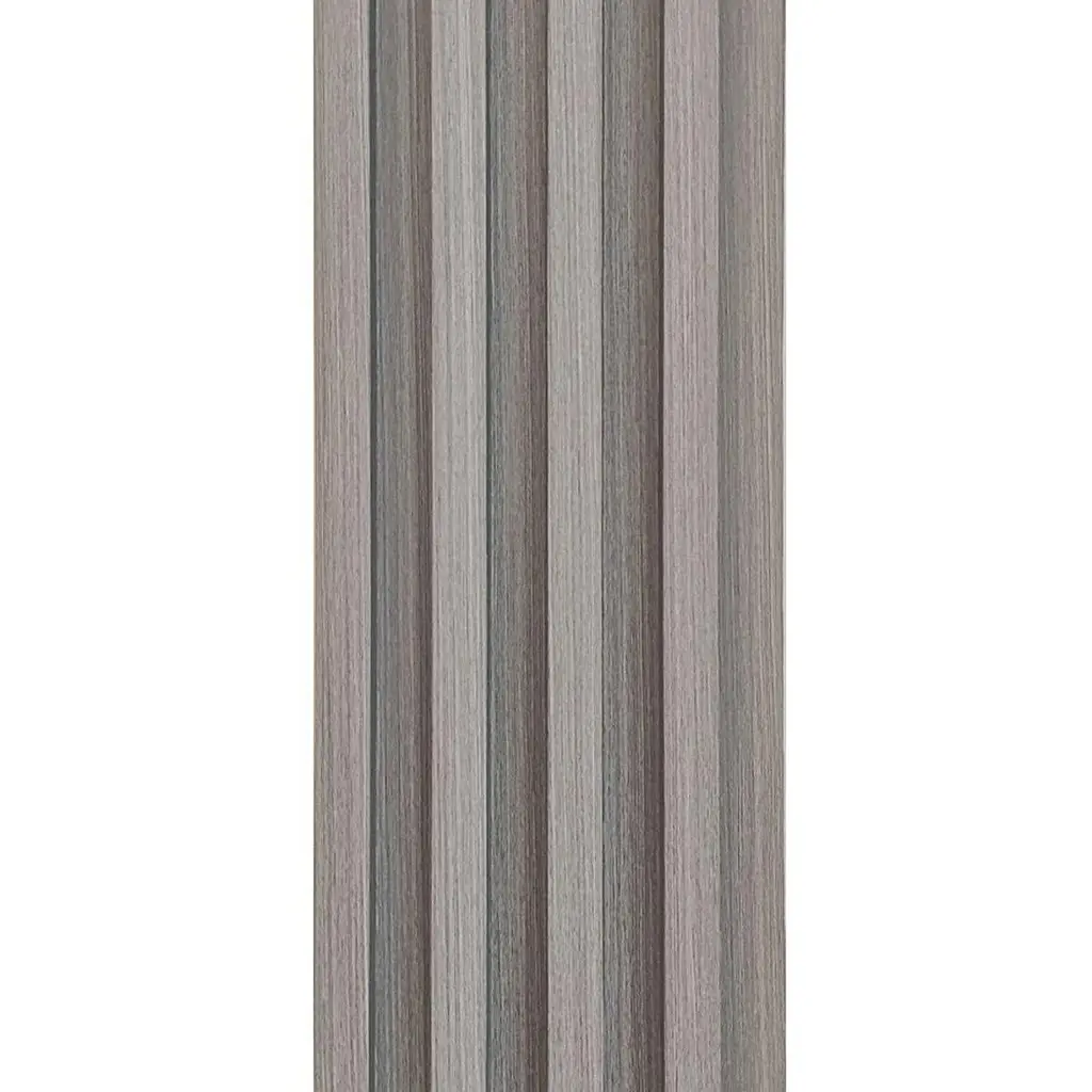 Рейка декоративна Sticker Wall WPC стінова 3000х165х23мм Сталева сіра SW-00001528 - фото 7