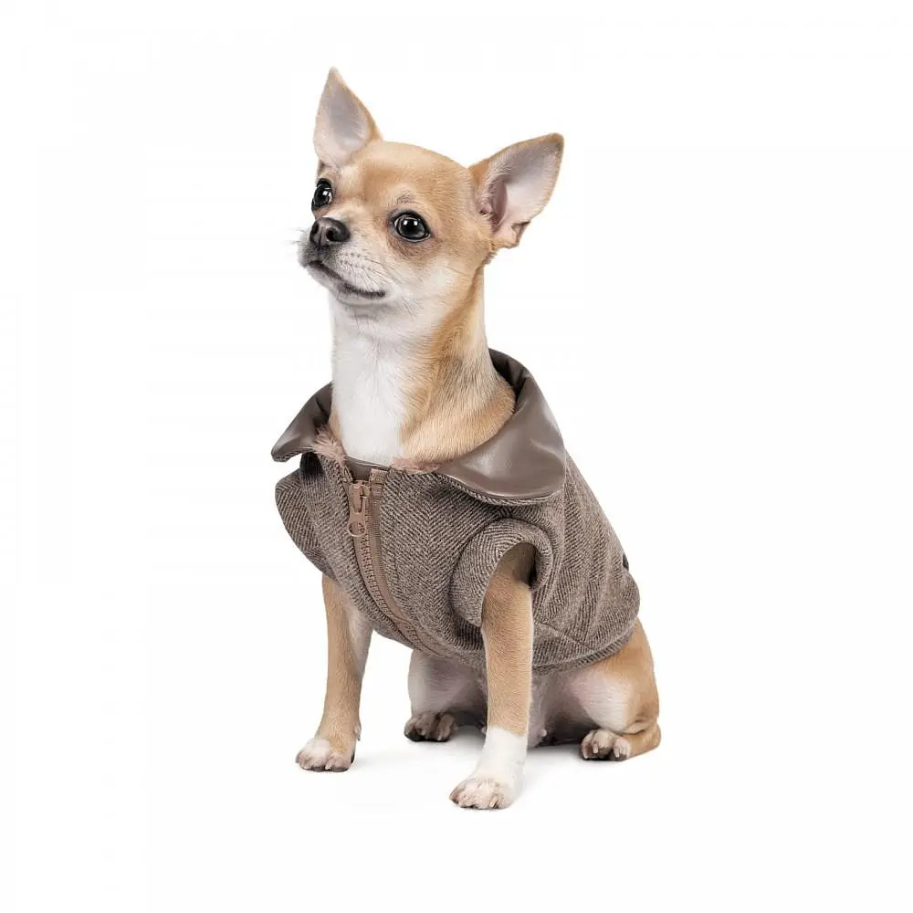 Жакет Pet Fashion Harry для собак, розмір XS, коричневий - фото 2