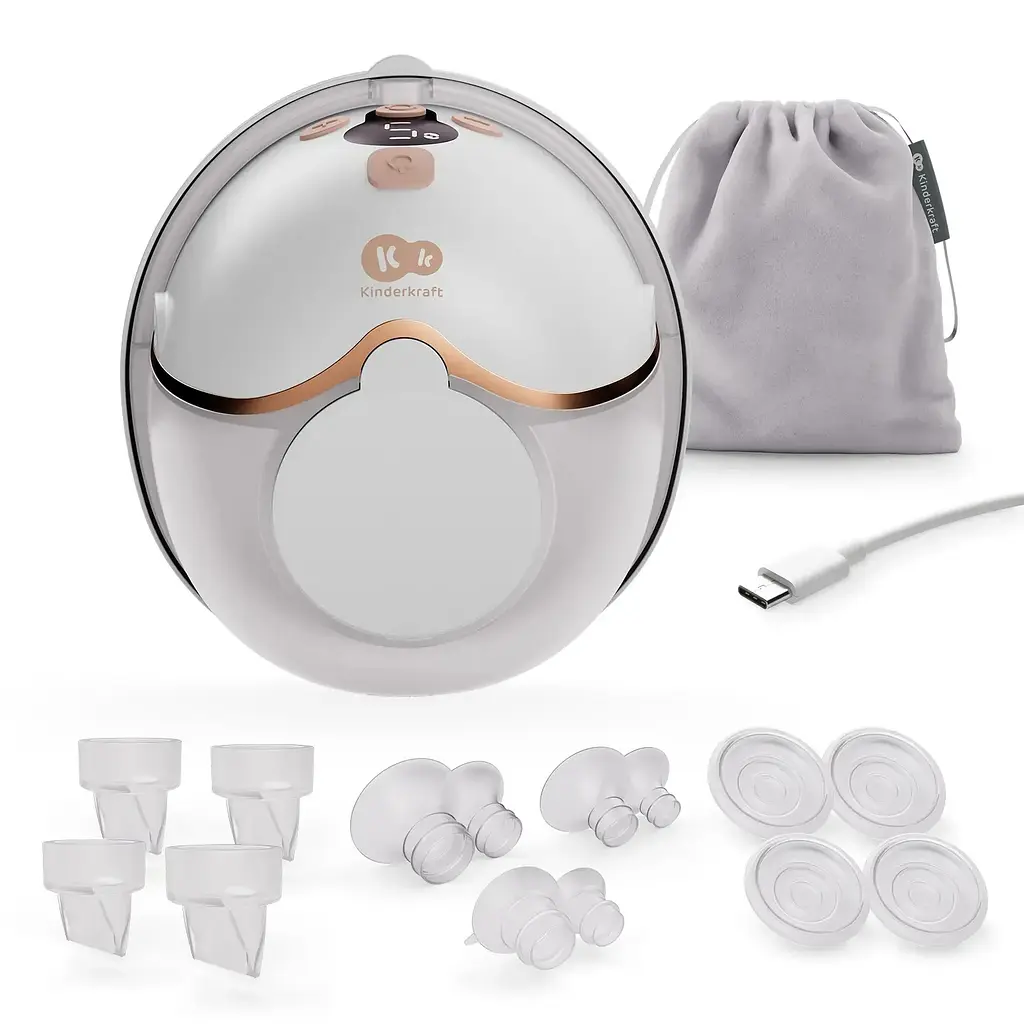 Електричний молоковідсмоктувач Kinderkraft MamaFlow Gold (KEMAFL00GLD0000) - фото 2