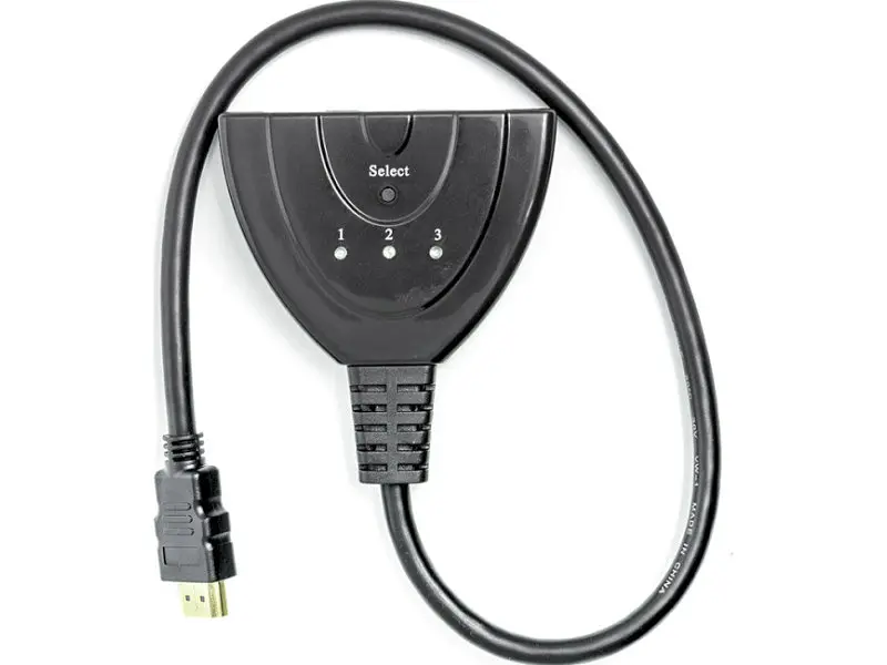 Адаптер PowerPlant HDMI - 3xHDMI Black (CA912070) - фото 2