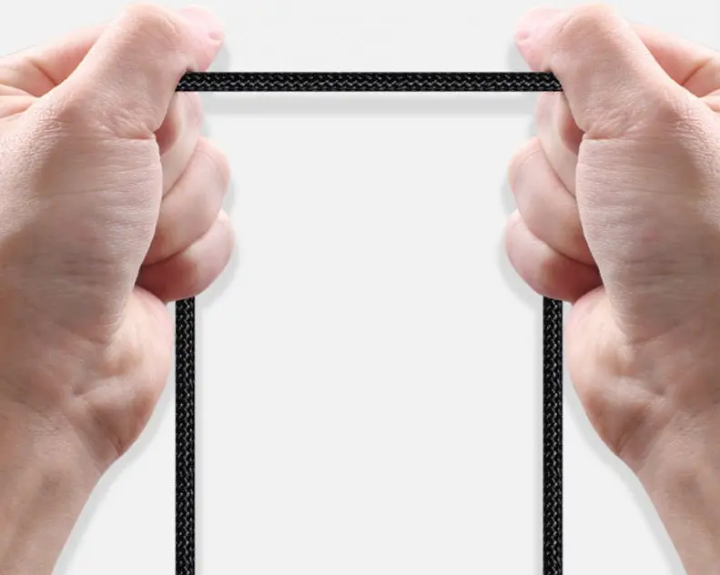 Кабель Baseus Tungsten Gold Series Fast Charging USB-C 100W 2m Black (CATWJ-A01) [77819] - фото 5