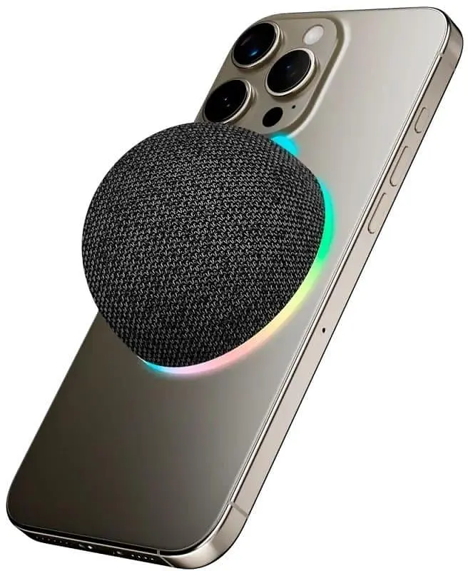 Портативна акустика Canyon Magnetic BT speaker OnMove 13 5W Black (CNE-CBTSP13B) - фото 5