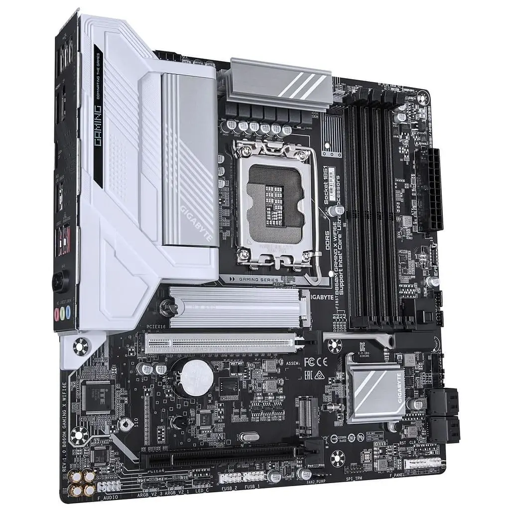 Материнська плата Gigabyte B860M GAMING X WIFI6E (B860M GAMING X WIFI6E) (Socket 1851, Intel B860, Micro-ATX) - фото 2