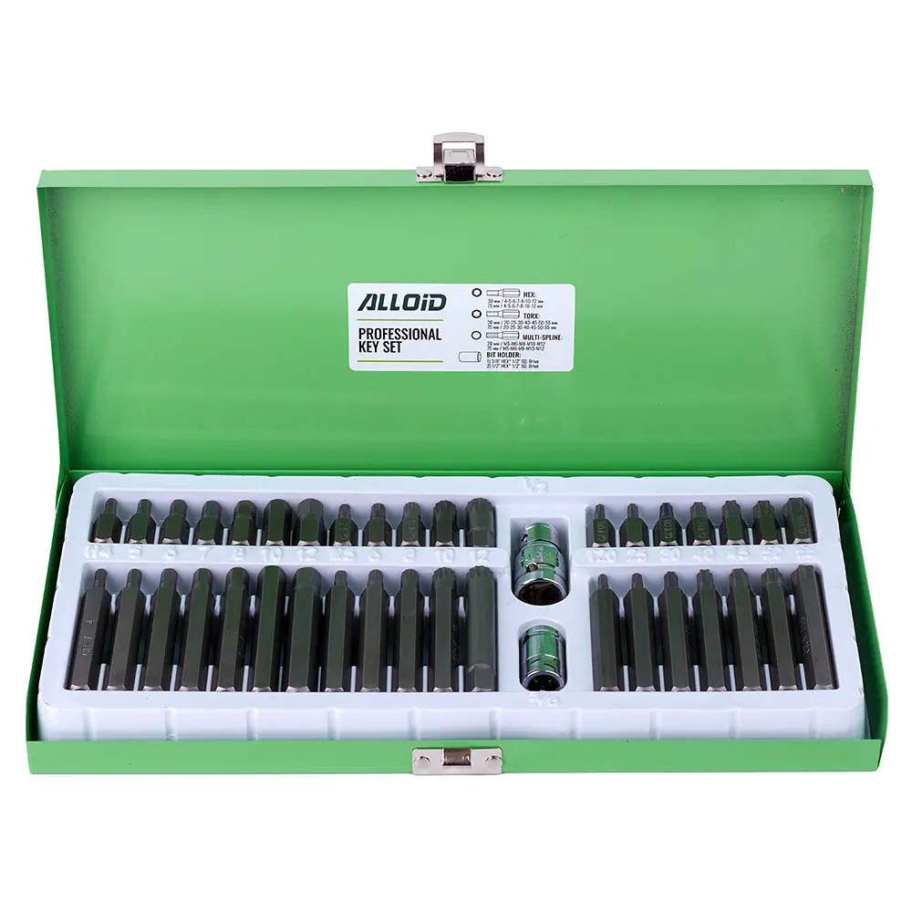 Набір біт Шестигранники SPLINE TORX Alloid 40 предметів (NB-3840) - фото 3