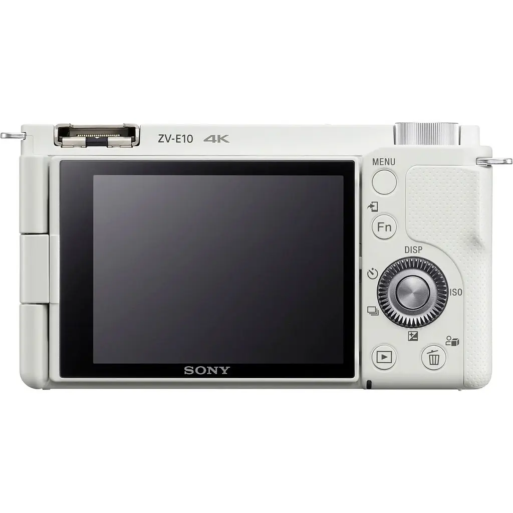 Бездзеркальний фотоапарат Sony ZV-E10 Body White (ILCZVE10W.CEC) [106903] - фото 4