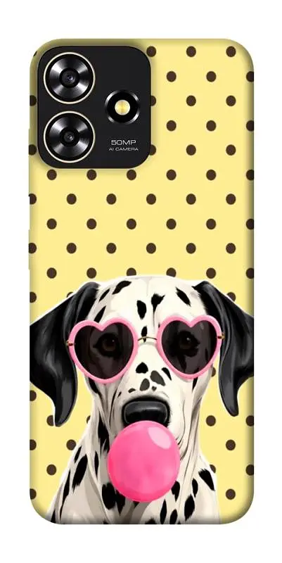 TPU чохол Demsky Pinky dolmatin для ZTE Blade A73 4G