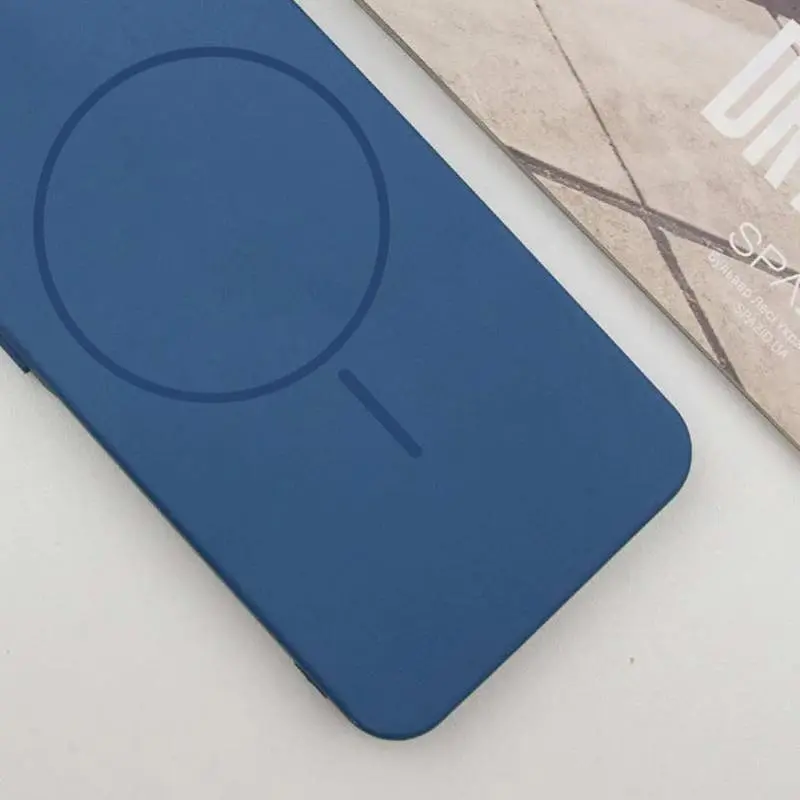 Чохол Silicone Cover Lakshmi Full Camera (AA) with MagFit для Samsung Galaxy S25+ Синій / Navy blue - фото 2